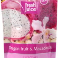Крем-гель для душа Fresh Juice "Dragon fruit & Macadamia"
