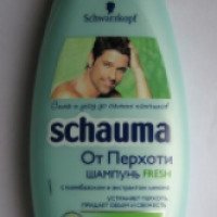 Шампунь от перхоти Schwarzkopf Schauma fresh с климбазолом и экстрактом лимона (для жирных волос)