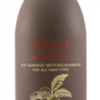 Шампунь грязевой Deora с маслом макадамии для всех типов волос