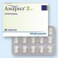 Противодиабетический препарат Aventis Амарил