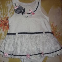 Платье-боди для малышки Garden baby