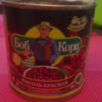 Фасоль красная в томатном соусе Бобкорн