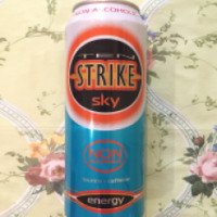 Напиток безалкогольный ароматизированный тонизирующий газированный Ten Strike Sky