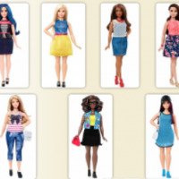 Кукла Mattel Barbie Fashionistas Curvy