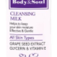 Очищающее молочко для лица Body&Soul Cleansing Milk