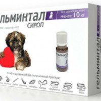 Антигельминтный препарат Rolf Club "Гельминтал" Сироп для щенков и собак до 10 кг"