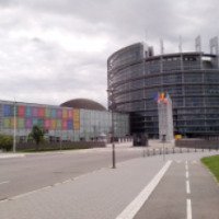 Здание Европейского парламента (Франция, Страсбург)