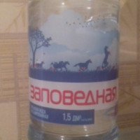 Питьевая вода негазированная Новоазовский завод минеральной воды "Заповедная"