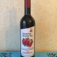 Винный напиток Santa Sanyta со вкусом граната