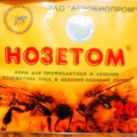 Корм для профилактики и лечения нозематоза у пчел Агробиопром "Нозетом"