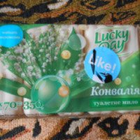 Туалетное мыло Lucky Day "Ландыш"