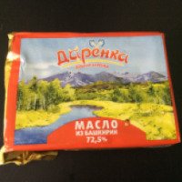 Масло сливочное Челябинский городской молочный комбинат "Даренка" 72,5%