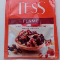 Чай Tess Flame Hibiscus, Strawberry & Pink pepper flavour