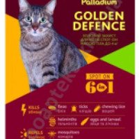 Капли на холку для кошек Palladium Golden Defence