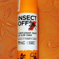 Аэрозоль от клещей и комаров Insect OFF