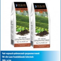 Чай черный байховый De Luxe Foods&Goods Selected