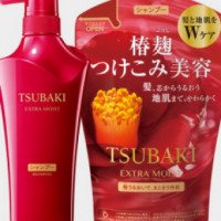 Шампунь Shiseido Tsubaki Extra Moust для экстра-увлажнения