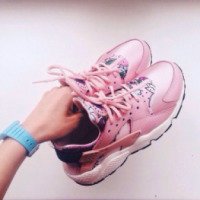 Кроссовки Nike Air Huarache Pink Floral