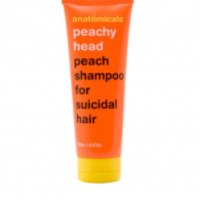Шампунь Anatomicals Peachy Head Peach Shampoo for Suicidal Hair