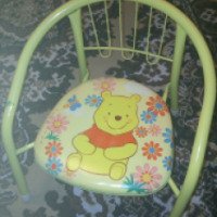 Детский стульчик с пищалкой Детская мебель "Винни"