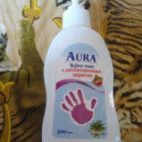 Жидкое мыло с антибактериальным эффектом Aura "Ультразащита"