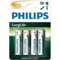 Батарейки Philips Longlife