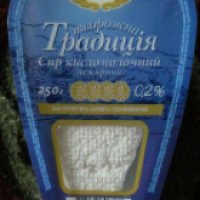 Сыр кисломолочный President Творожная традиция 2%
