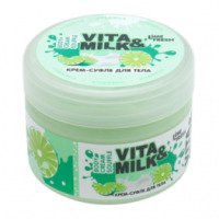 Крем-суфле для тела Vita&Milk "Лайм и молоко"