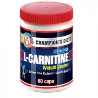 Таблетки Champions diets L-карнитин