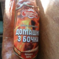 Колбаса полукопченая Адамовские колбасы "Домашняя из бочки"