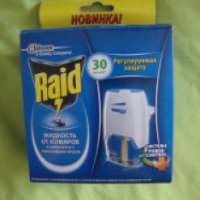 Набор электрофумигатор+жидкость от комаров Raid