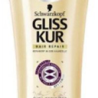 Шампунь Schwarzkopf Gliss Kur "Ши Кашемир" для сухих и ослабленных волос