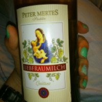 Вино белое полусладкое Peter Mertes Libenfraumilch