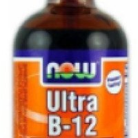Жидкие витамины Now Foods Ultra B-12