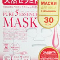 Маска для лица с керамидами Japan Gals Pure 5