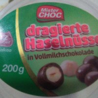 Шоколадные драже Mister Choc "Dragierte Haselnusse"
