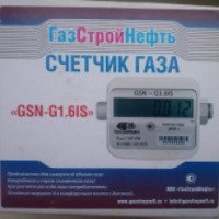 Счетчик газа ГазСтройНефть GSN-G1.6IS