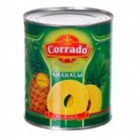 Консервированные ананасы кольцами Corrado