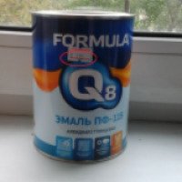 Эмаль алкидная глянцевая Formula Q8 ПФ 115