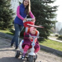 Трехколесный велосипед Smart Trike Recliner Stroller 4-1