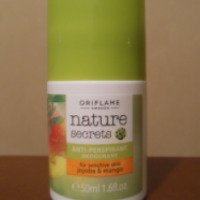 Шариковый дезодорант-антиперспирант Oriflame "Жожоба и манго"
