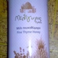 Мед натуральный Meligyris "Сосна и тимьян"