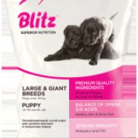 Полнорационный сухой корм Blitz Puppy Large&Giant
