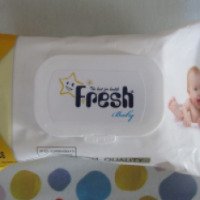 Детские влажные салфетки Fresh baby
