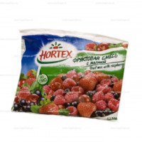 Замороженная фруктовая смесь Hortex с малиной