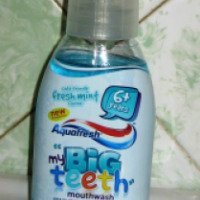 Ополаскиватель для полости рта Aquafresh "Мои большие зубки" для детей от 6 лет