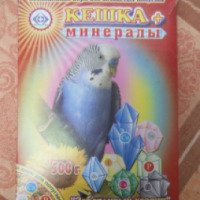 Корм для волнистых попугайчиков Веткорм "Кешка + минералы"