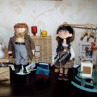 Экспозиция авторских кукол Анны Реппу "Творческий балаганчик" (Россия, Ростов-на-Дону)
