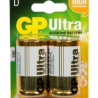 Батарейка GP Ultra Alkaline 13AU-BC2 (LR20 D)