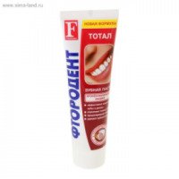 Зубная паста Фтородент Total "Профессиональная защита"